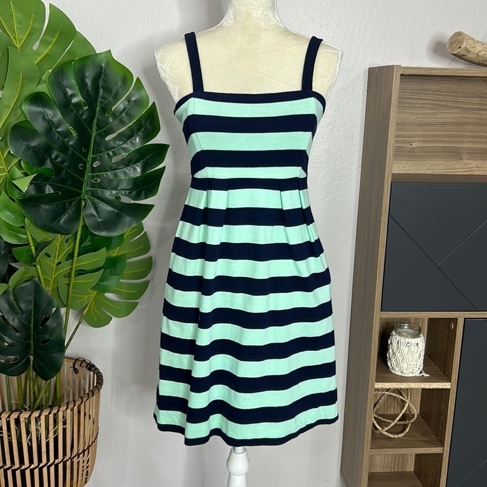 Gap • striped a line knit mini dress